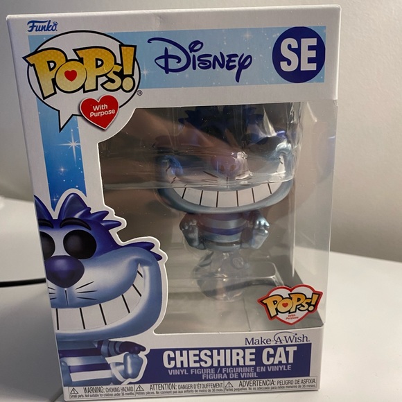 Funko Pop! Disney: Make A Wish - Cheshire Cat (Mettallic) - Picture 3 of 3